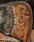 El Dorado Tooled Leather and Cowhide Carry Case by Countryside Co.