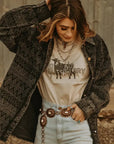 No Guts No Glory Western Graphic Tee