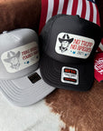 No Trump No America Trucker Hat