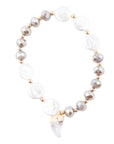 Noche Pearl Stretch Bracelet