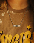 Nocona Bar Necklace with Turquoise Stone