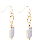 Nordic Grey Crystal Drop Earring