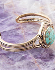 Nova Turquoise and Bronze Cuff Bracelet