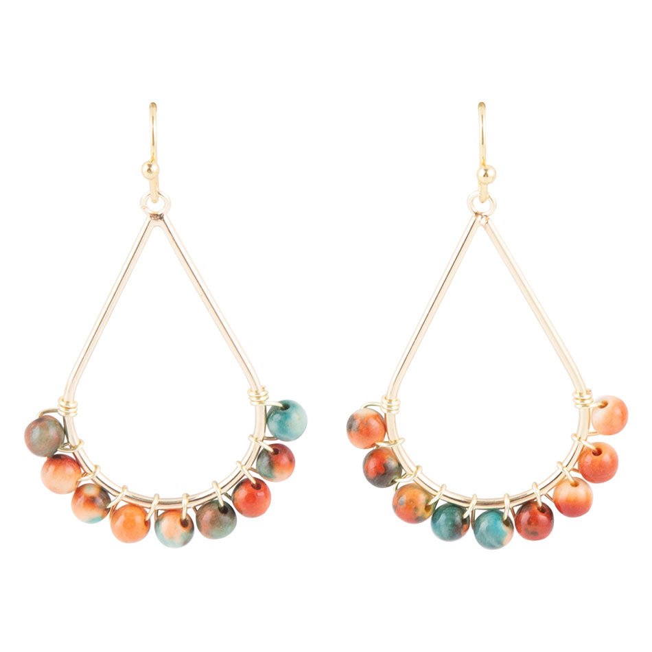 Ocean Jade Earrings