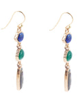 Odyssey Lapis Multi-Stone Earrings