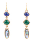 Odyssey Lapis Multi-Stone Earrings