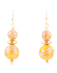 Orange Jasper Drop Earrings