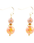 Orange Jasper Drop Earrings