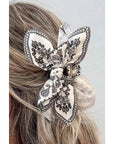 Paisley Bow Claw Hair Clip
