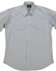 Flying R Ranchwear - Brisa Solids - Pale Gray - Short Sleeve