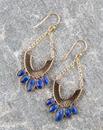 Phantom Lapis Chandelier Earrings