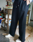 Greta Elastic High Waist Drawstring Sweatpants