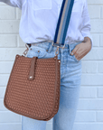 Lea Woven Courier | Choose Your Strap