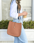 Lea Woven Courier | Choose Your Strap