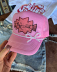 Pink Desert Trucker Hat
