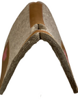 100% Compressed Wool Pad Pink Stitching