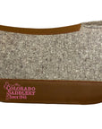 100% Compressed Wool Pad Pink Stitching
