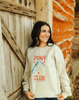 Pony Club Graphic Sweatshirt