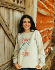 Pony Club Graphic Sweatshirt