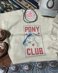 Pony Club Graphic Sweatshirt