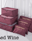 6 Piece Travel Organizer