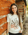 Ride Tough Cowboy Rodeo Graphic Tee