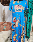 Vintage Cowgirl Western Dress