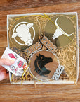 3D Print Western Barbwire Christmas Ornaments Made in America