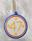 Ultimate Trump 3D Print Christmas Ornament Set Made in America