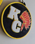 3D Print Chiefs Kc Kansas City Football Ornament or Keychain