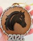 3D Print Western Barbwire Christmas Ornaments Made in America