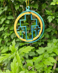 Triple Cross Ornament medium