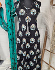 Turquoise Naja Maxi Dress