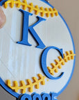 3D Print Royals Kc Baseball Kansas City Ornament