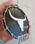 3D Print Western Barbwire Christmas Ornaments Made in America