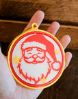 3d Print Santa Claus Christmas Ornament