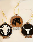 3D Print Western Barbwire Christmas Ornaments Made in America