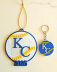 3D Print Royals Kc Baseball Kansas City Ornament