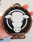 3D Print Western Barbwire Christmas Ornaments Made in America