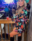 Vegas Neon Women's Western Blazer