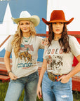 Bronc Bustin' Rodeo 1946 Graphic Tee