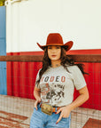 Bronc Bustin' Rodeo 1946 Graphic Tee