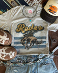 Rodeo Bronc Rider Graphic Tee