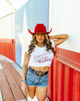 Rodeo Sweetheart Babydoll Graphic Tee