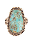 Roped Turquoise Ring