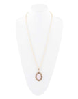 Rosie Pink Opal Pendant Necklace