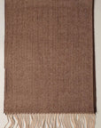 Herringbone Cashmere Feel Scarf