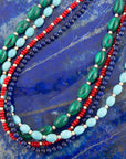 Scarsdale Multi Stone Colorful Statement Necklace