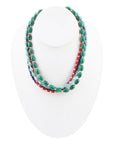 Scarsdale Multi Stone Colorful Statement Necklace