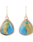 Shades of Earth Magnesite Earrings